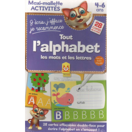 Maxi-mallette puzzles Tout l'alphabet