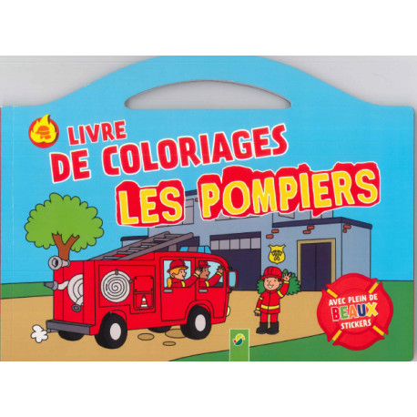 Mon livre de coloriages Les pompiers