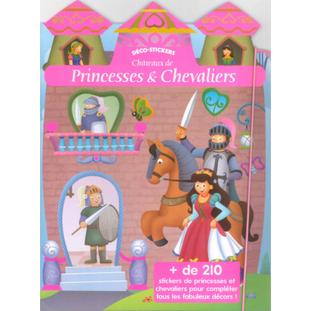 Déco-stickers Châteaux de Princesses et chevaliers