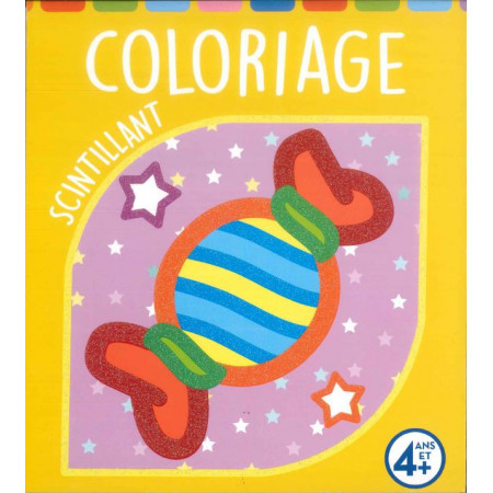 Coloriages scintillants bonbon (4 ans et +)