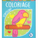 Coloriages scintillants perroquet (5 ans et +)