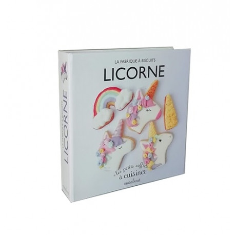 Licorne - Coffret avec 3 emporte-pièces