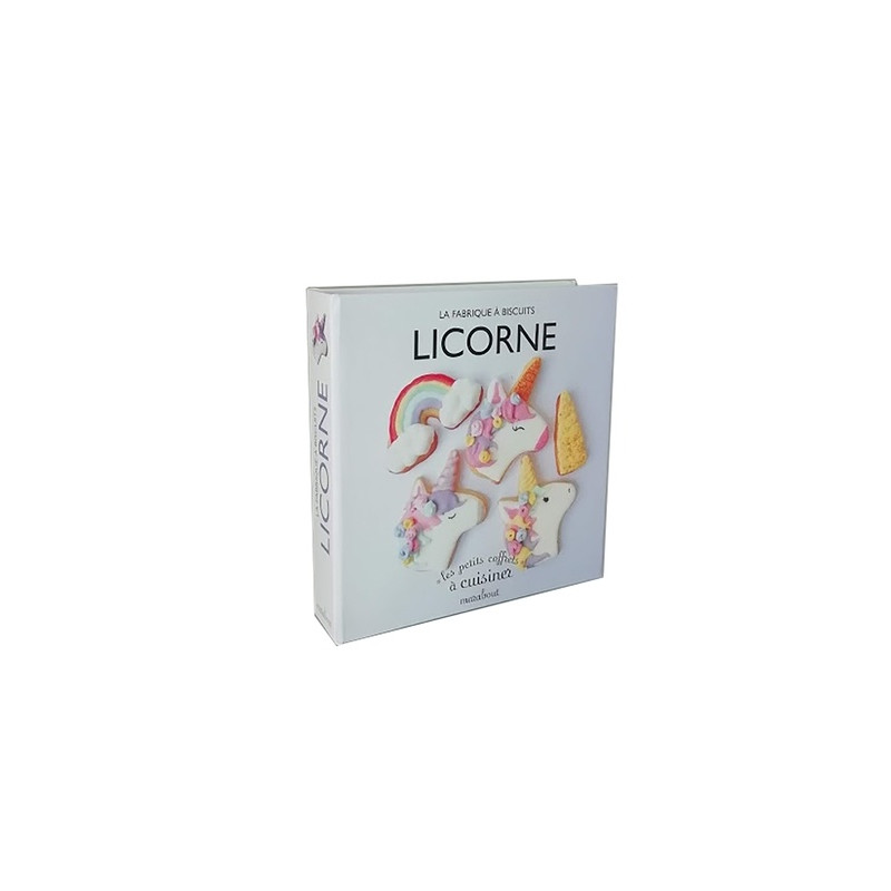 COFFRET - Licorne - Coffret avec 3 emporte-pièces - 9782501126458