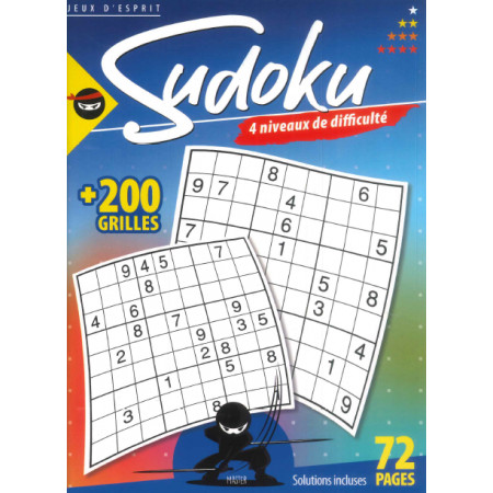 Sudoku + de 200 grilles (ninja)