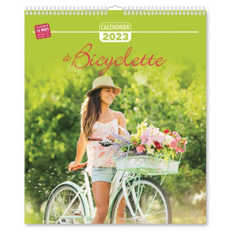 Calendrier 2023 - A bicyclette