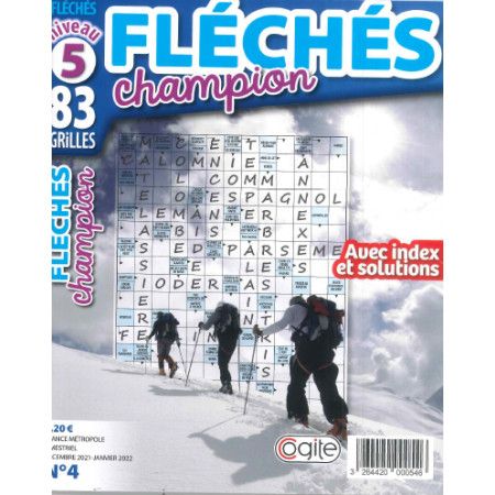 Recueil Mots fléchés champion n° 4