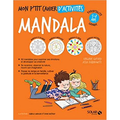 Mon p'tit cahier d'activités Mandala