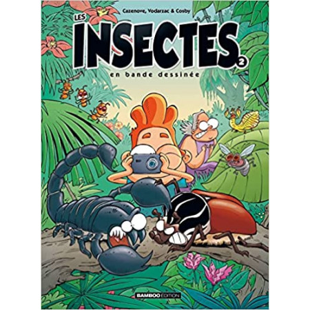 Les Insectes en BD - tome 02