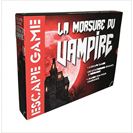 Boîte de jeu Escape : La morsure du Vampire
