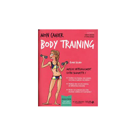 Mon cahier body training - Contient 12 cartes power motivation