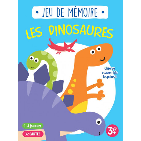 Jeu de mémoire - Les Dinosaures