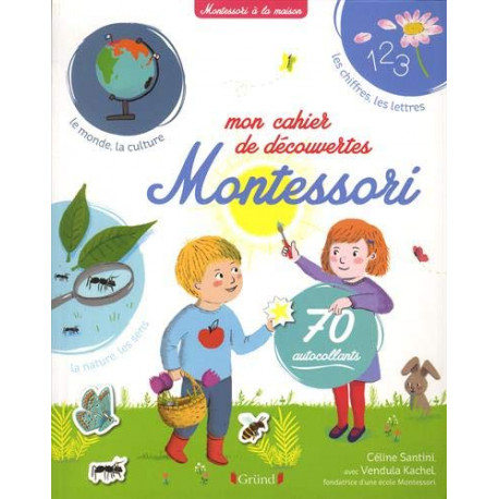 Mon cahier de découvertes Montessori