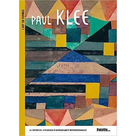 Paul Klee  6 planches d'autocollants repositionnables