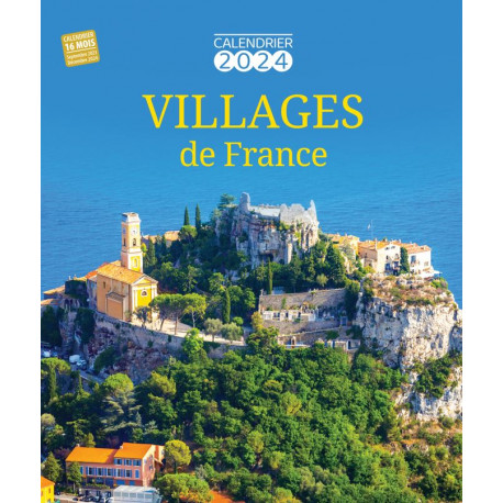 Calendrier 2024 Villages de France, PAPETERIE, AGENDA / CALENDRIER -  Maxilivres