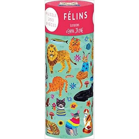 Félins - Puzzle 250 pièces - 9782383220688