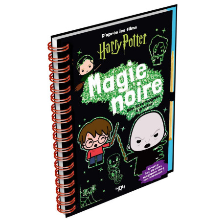 Magie noire - Mon livre magique à gratter Harry Potter