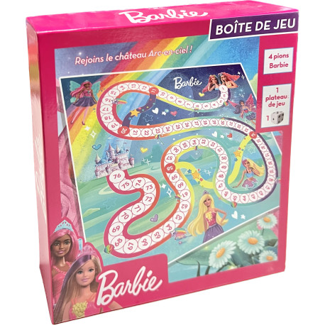 Boîte de jeux Barbie 4-7 ans, JEUNESSE, ACTIVITÉS - JEUX - COLORIAGES -  Maxilivres
