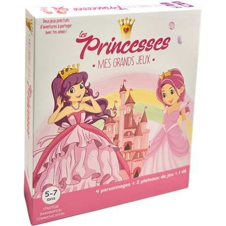 Boîte de jeux Princesses 5-7 ans