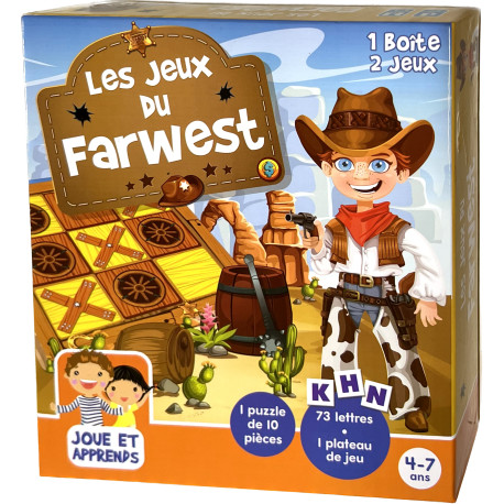 Boîte de jeux Les jeux du Farwest 4-7 ans