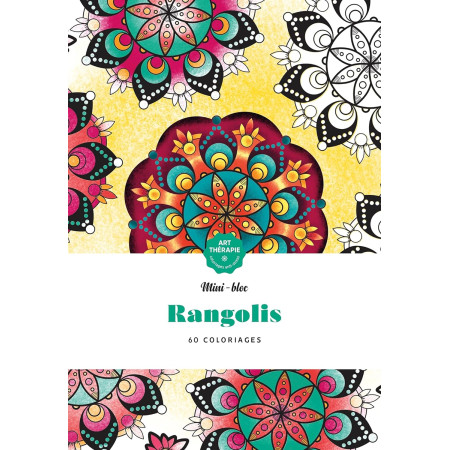 Mini-bloc d'Art-thérapie Rangolis