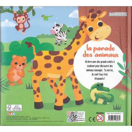 La parade des animaux sauvage (avec volets) - 9782754228275
