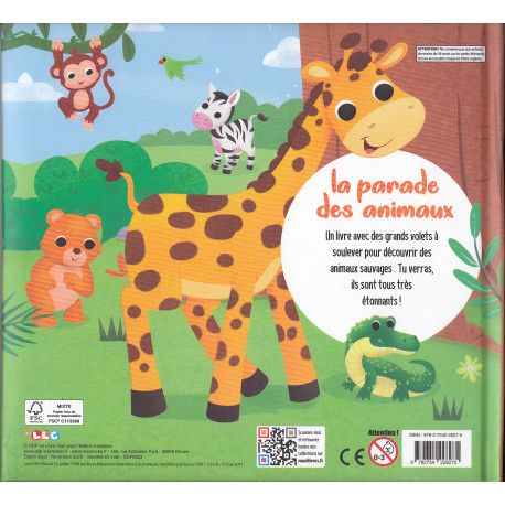 La parade des animaux sauvage (avec volets) - 9782754228275