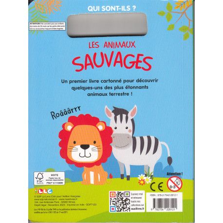 Qui sont- ils ?  Les animaux sauvages - 9782754228121