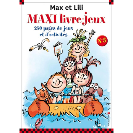 Maxi livre-jeux Max et Lili - numéro 3
