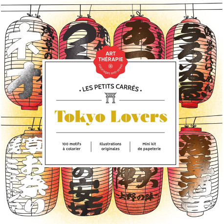 Les Petits carrés d'Art-thérapie Tokyo Lovers