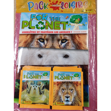 Pochette PANINI - For The Planet - connaître et protéger les animaux