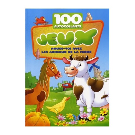 Zoo. 100 autocollants + jeux