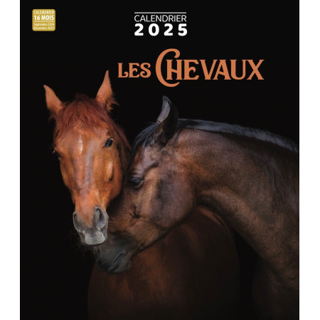 Calendrier 2025 Les Chevaux