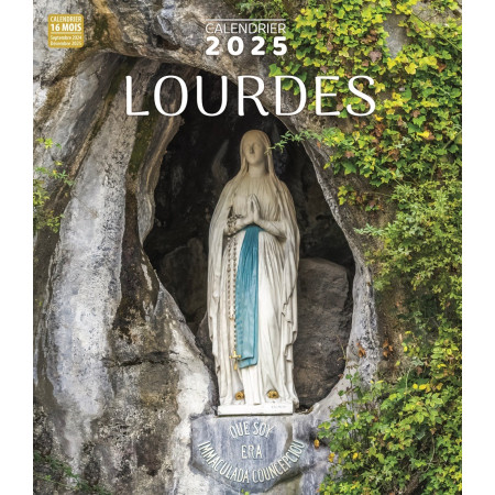 Calendrier 2025 Lourdes
