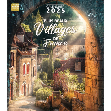 Calendrier 2025 Plus beaux Villages de france