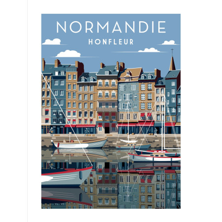 Poster - Normandie Honfleur