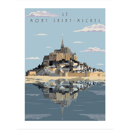 Poster - Le mont St Michel