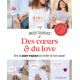 Des coeurs & du love - avec du papier magique pour broder sur tout support