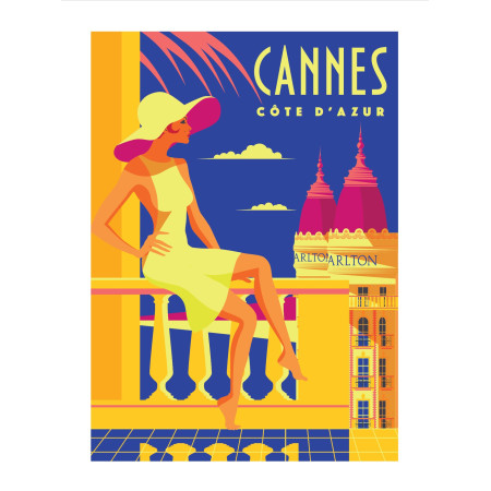 Poster - Côte d'azur - Cannes