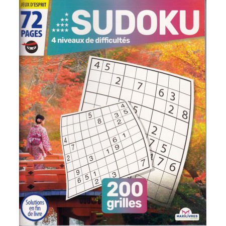 JEUX D'ESPRIT - Sudoku (Geisha)