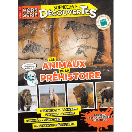 Magazine Science et vie Découvertes Les Animaux de la préhistoire (Hors-série Sciences et vie)