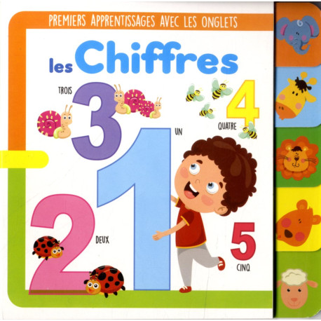 Premiers apprentissages avec les onglets - les chiffres