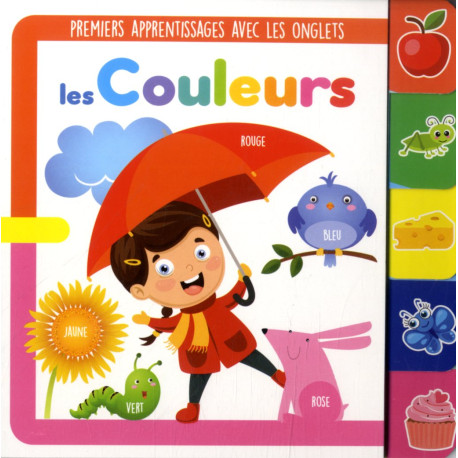 Premiers apprentissages avec les onglets - les couleurs