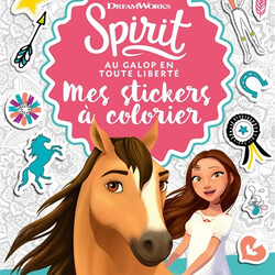 Spirit - mes stickers à colorier