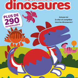 Premiers maxi autocollants - les plus étonnants dinosaures