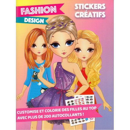 FASHION DESIGN - Stickers créatifs