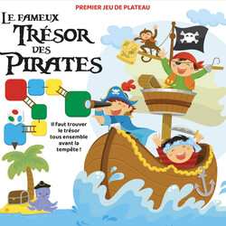 Premier jeu de plateau - Le fameux trésor des pirates