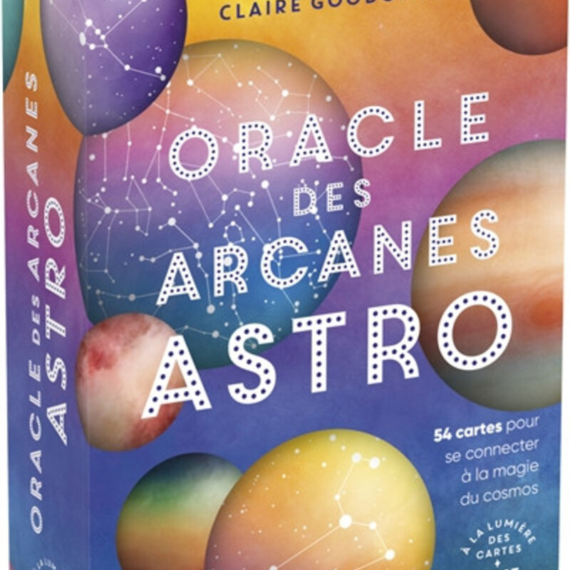 Oracle des arcanes astro - 54 cartes pour se connecter à la magie du cosmos