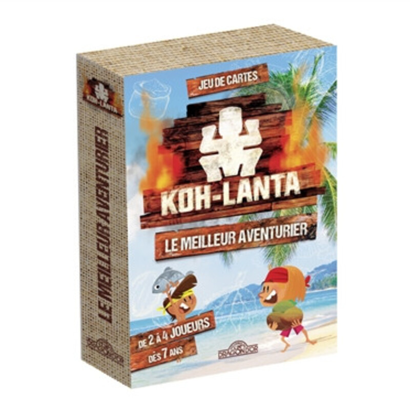 Koh-Lanta, le meilleur aventurier - jeu de cartes