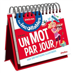 Un mot par jour, English, 7-9 ans : 365 définitions illustrées