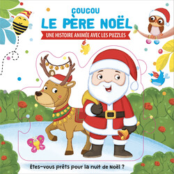 Coucou le père Noël - Histoire animée avec les puzzles